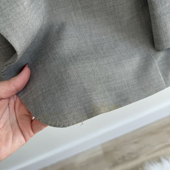 Mens Ben Sherman Gray Two Button Blazer 40L corporate Wall Street business man - Picture 3 of 6